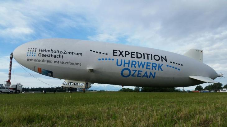 Zeppelin vor Start 1